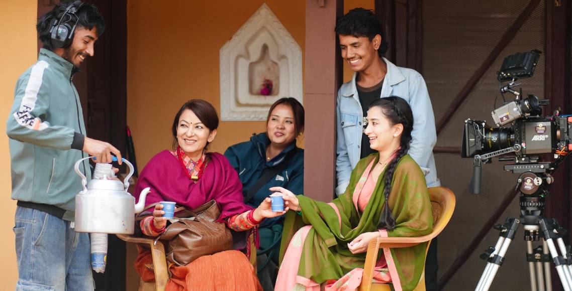 ‘बा : एक योद्धा’ मा एकसाथ देखिँदै झरना र सुहाना