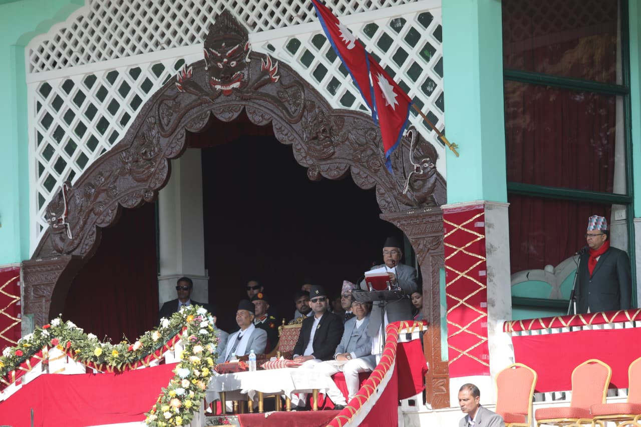 देश विकासका लागि नवीन सोच र चरित्रवान नेतृत्व आवश्यक : राष्ट्रपति पौडेल