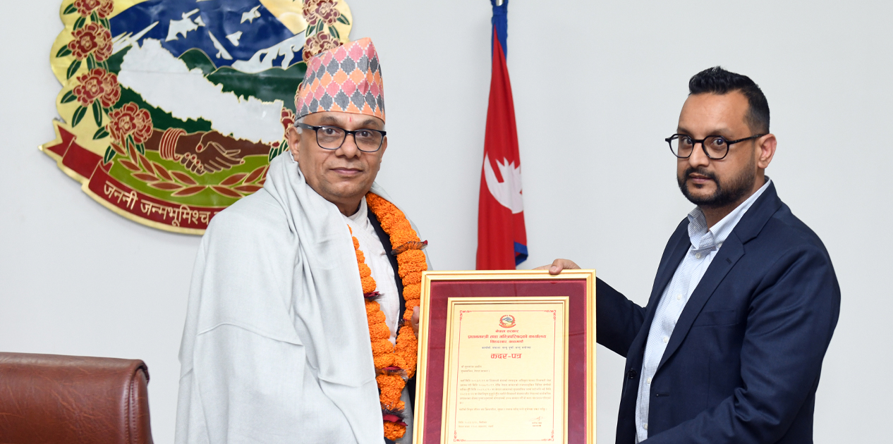 Farewell to outgoing Chief Secretary Aryal, welcome to newly appointed Karki